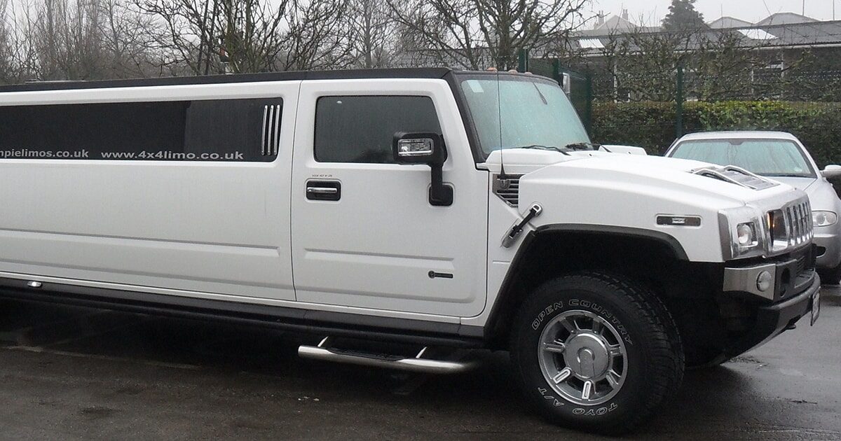 Hummer H2 White Taboo