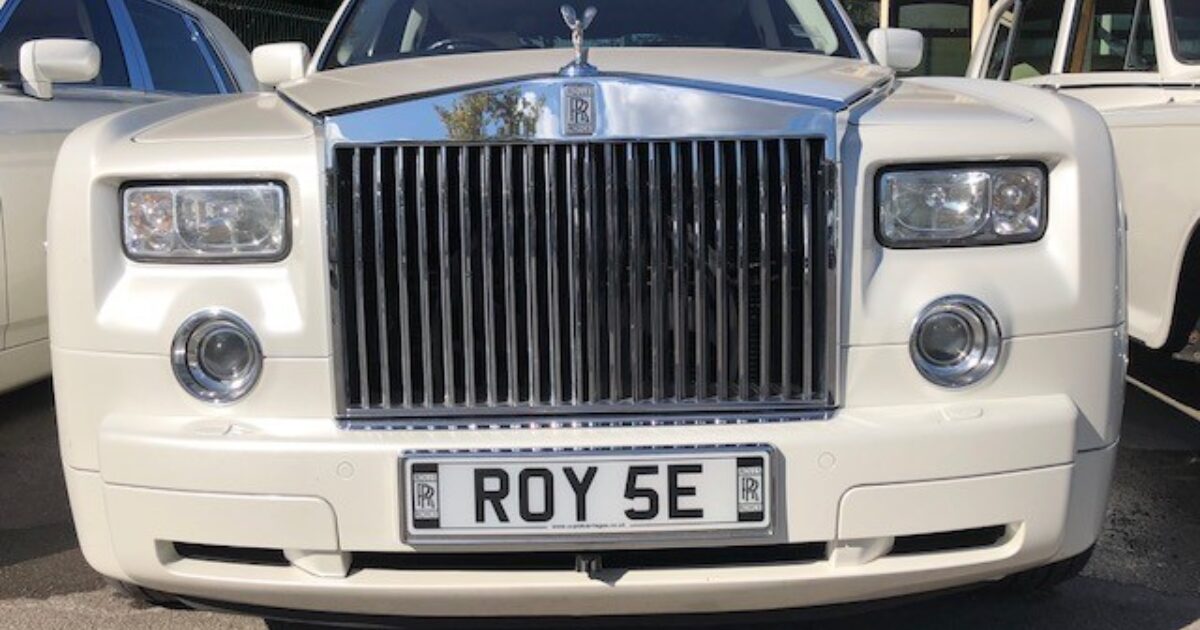 Rolls Royce Phantom Pearl White