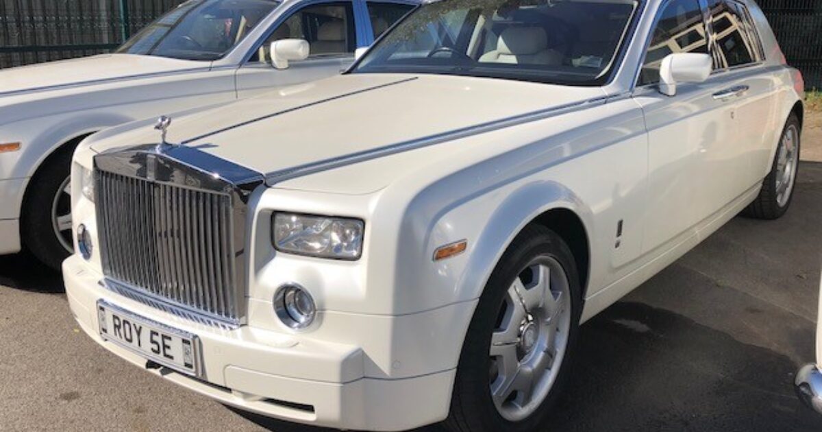 Rolls Royce Phantom Pearl White